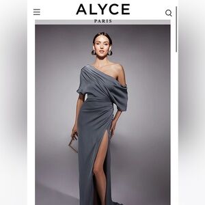 Alyce Paris black gown